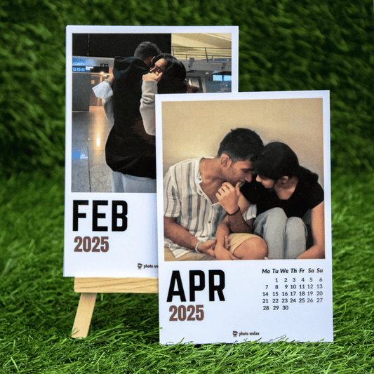 Personalized Polaroid Calendar 2025