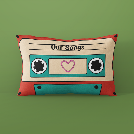 Our Songs Pillow Cover